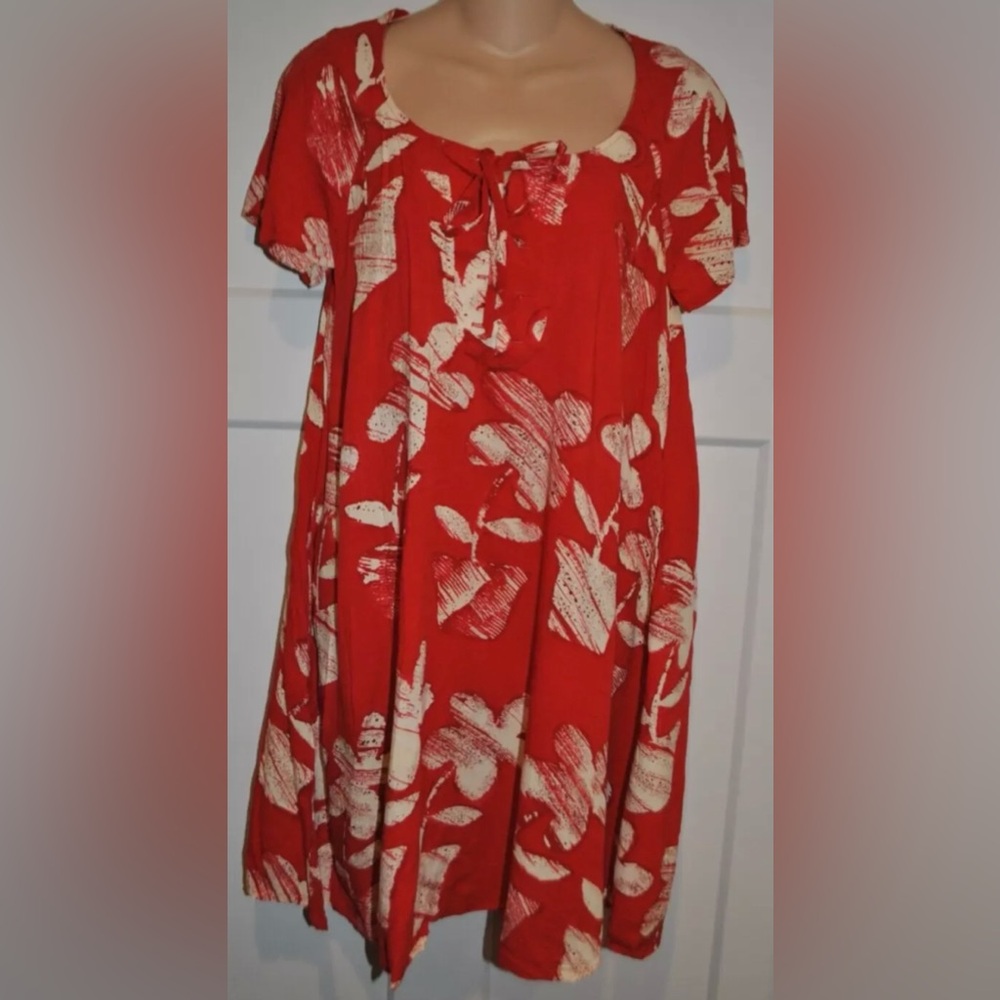 JAMS WORLD REO POT Flower Pot Lace Up Vintage Dress S Womens